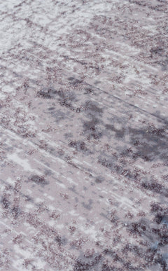 Modern Non Slip Rug – Navy Blue Machine Made Carpet With Soft Textured Pile