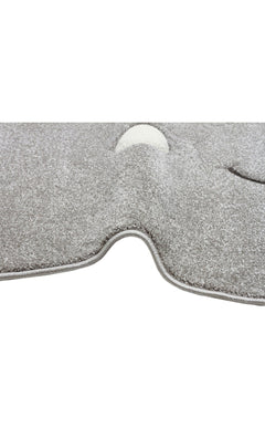Kids Cloud Rug – Grey Children's Area Rug | Soft Texture, Dust Free, Non Slip