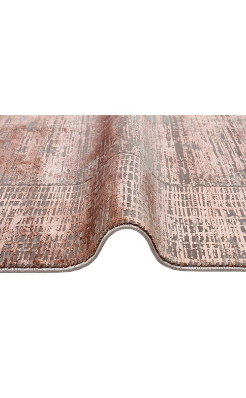 Modern Area Rug – Machine Made Rug Bronze Carpet, Overdyed Living Room Carpet