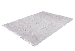 White Area Rug - Classic Digital Print Rug | Antibacterial, Non Slip Floor Mat