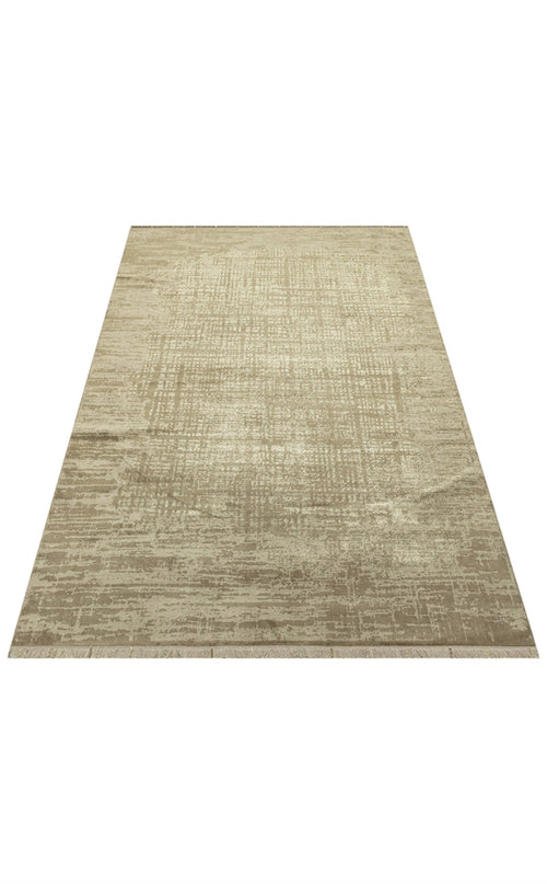 Modern Area Rug – Machine Made Green Carpet With Soft Texture & Non Slip Pad
