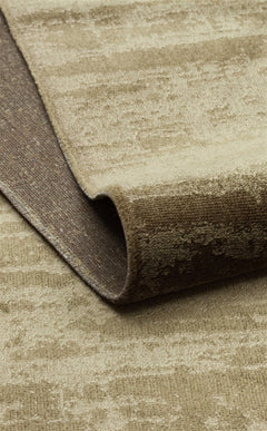 Modern Area Rug – Machine Made Green Carpet With Soft Texture & Non Slip Pad