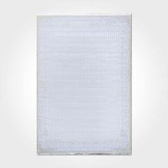 Esme Grey Modern Cotton Machine Made Area Rug