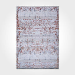 Mya Grey Modern Cotton Machine Made Area Rug