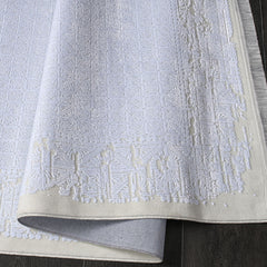 Esme Grey Modern Cotton Machine Made Area Rug